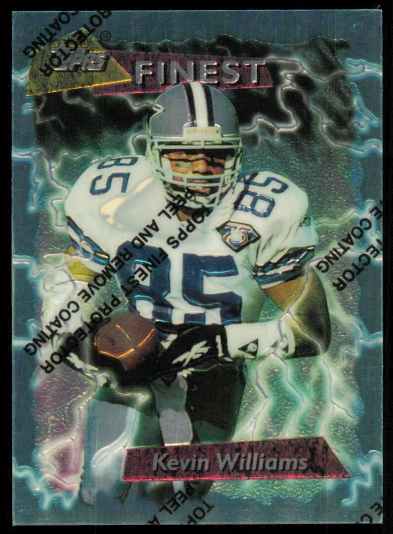 1995 Topps Finest w/Coating Kevin Williams Dallas Cowboys #174