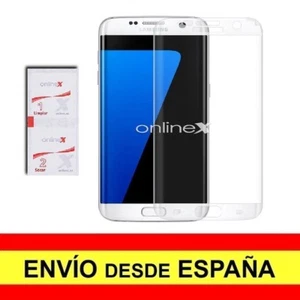Cristal Templado para SAMSUNG GALAXY S7 EDGE Protector, Toallitas a2169 nt - Imagen 1 de 13