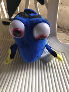 Disney Finding Dory Plush Coin Piggy Bank 12" Dory New With Tags - Picture 1 of 5