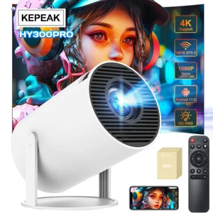 Mini proyector inalámbrico 1080P 3D LED WiFi video película cine en casa cine HDMI - Imagen 1 de 64