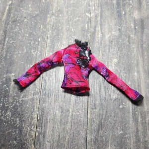 Monster High Replacement Gloom & Bloom Jane Boolittle Red Shirt Top - Picture 1 of 3