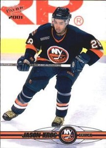 #251 Jason Krog - New York Islanders - 2000-01 Pacific Hockey