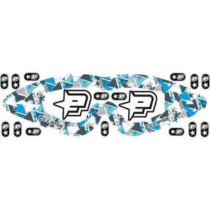 Planet Eclipse Vents Goggle Sticker - E-Flex, Avatar, E-Vents - Waveform Blue - Bild 1 von 1