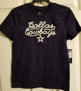 Perfect Dallas Cowboys authentic football girls size large 12-14 NWT shirt $ $ $ - Picture 1 of 5