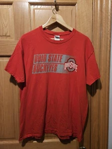 J-America Sportswear Ohio State Buckeyes Short Sleeve T-Shirt Mens Size Large - Picture 1 of 3