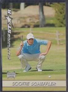 2014 SCOTTIE SCHEFFLER 1/100 FUTURE STAR ROOKIE RC CARD GOLF 2024 MASTERS PUTT - Picture 1 of 2