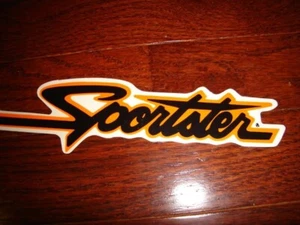 HARLEY DAVIDSON VINTAGE SPORTSTER DECAL MED 9.5" X 2.5" (INSIDE)NEW - Picture 1 of 3