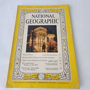National Geographic Magazine June 1960 No Insert - Picture 1 of 3