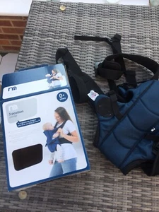 Used Mother Care Baby Carrier Blue - Picture 1 of 4
