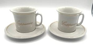 2 XCF Cups And Saucers Made In Italy - Picture 1 of 7