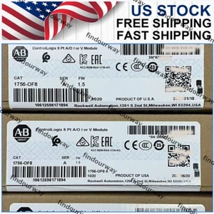 New Factory Sealed AB 1756-OF8 SER A ControlLogix 8 Pt PLC Output Module 1756OF8 - Picture 1 of 3