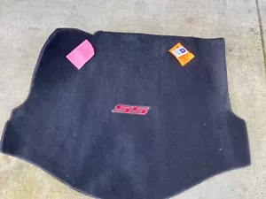 CHEVY CAMARO 10-15 OEM NEW BLACK TRUNK MAT EMBROIDERED WITH "SS" LOGO IN RED - Picture 1 of 5