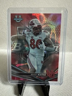 2022 Bowman U Brant Kuithe #44 Red Refractor /5 Plus Silver Refractor - Image 1 of 4