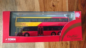 Corgi 44501 3 Axle Duple Metsec Trident CityBus City Flyer Ltd Edition NEW - Picture 1 of 5
