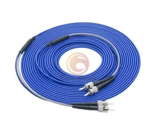 30M Innen Armored Glasfaser Patch Kabel Duplex Sm st-St UPC Ftth Pullover - Afbeelding 1 van 4