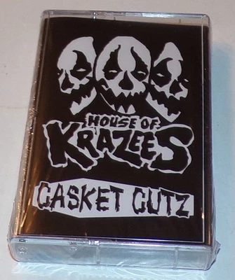 NEW House of Krazees Casket Cutz Sealed Black Cassette Tape TWIZTID HOK R.O.C - Image 1 of 3
