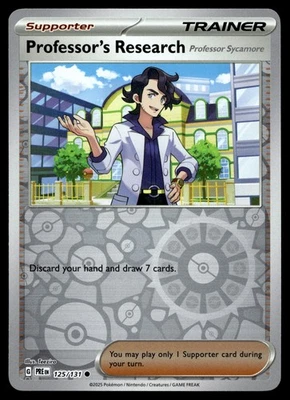 Professor's Research [Professor Sycamore] 125/131 SV: Prismatic Evolutions - Image 1 of 2