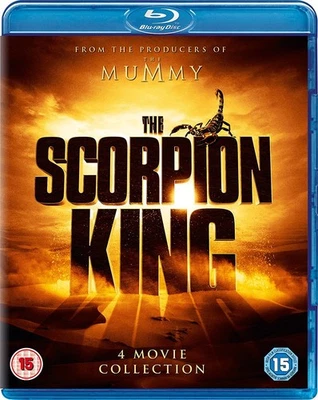 The Scorpion King 1-4 (Blu-ray) The Rock Steven Brand Kelly Hu Bernard Hill - Image 1 of 2