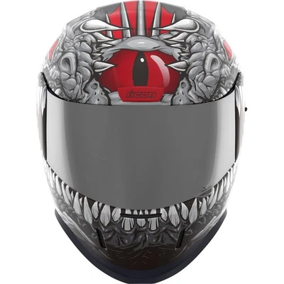 Icon Silver/Red Airform Kryola Kreep MIPS Helmet 010116955 - Image 1 of 4