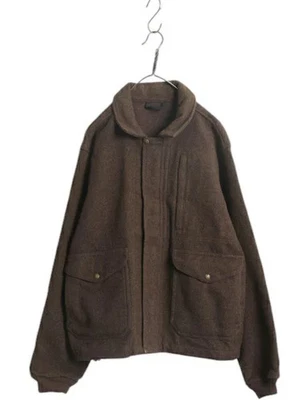 [Used] 00s USA-made Filson Wool Bomber Jacket Men's XL Old FILSON Mackino - Image 1 of 4
