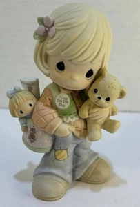 Enesco 2000 Precious Moments A Beary Loving Collector #823953 - Imagen 1 de 7