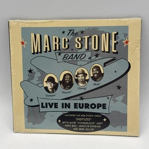 The Marc Stone Band: Live in Europe 2017 CD Self Released OOP SEALED NOS - Imagen 1 de 8