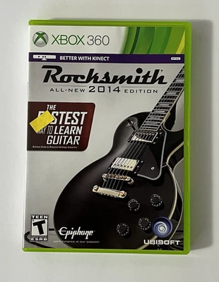 Rocksmith 2014 Edition Xbox 360 Game Only Tested Guitar Learning 2014 - Image 1 of 4