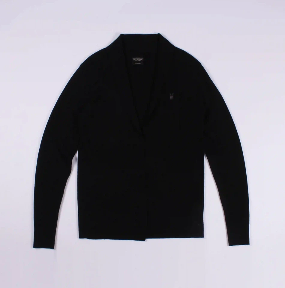 Мужской открытый кардиган из шерсти мериноса ALL SAINTS «Mode» свитер средний размер - Изображение 1 из 4