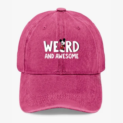 Странный и потрясающий Микки бейсбольная кепка состаренный папа шляпа винтажный стиль унисекс - Изображение 1 из 4