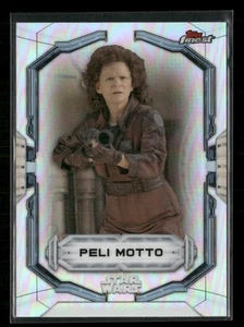 2022 Topps Finest Star Wars #72 Peli Motto Refractor - Picture 1 of 2