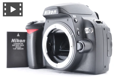 [N.MINT 8,013 Shots] Nikon D60 10.2 MP Digital SLR Camera Black  Body only #0380 - Image 1 of 4