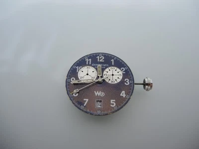 Uhrwerk ISA 8151, Raymond Weil W1 Zifferblatt, movement + dial + hands - Image 1 of 4