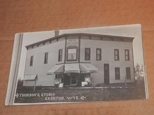 CASHTON WISCONSIN - ERA 1907-1918 FOTO REAL POSTAL RPPC - THORSON'S STUDIO - Imagen 1 de 3