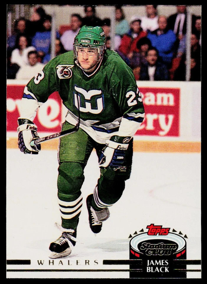 1992-93 Stadium Club #303b James Black Hartford Whalers - Image 1 of 2
