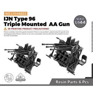 Piezas de actualización modelo Yao's Studio 1/144 IJN tipo 96 pistola AA TRIPLE MONTADA - Imagen 1 de 2