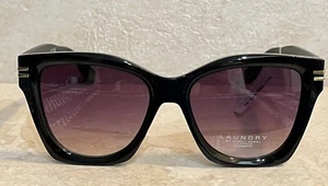 Laundry by Shelli Segal Los Angeles Womens Black Sunglasses UNLS0214-R LS281 OX - Picture 1 of 7