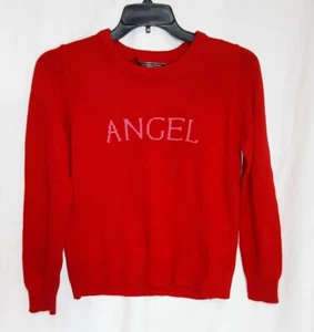 Victoria's Secret Crew Neck ANGEL Sweater Women's Size Medium- NEW- L1 - Picture 1 of 5