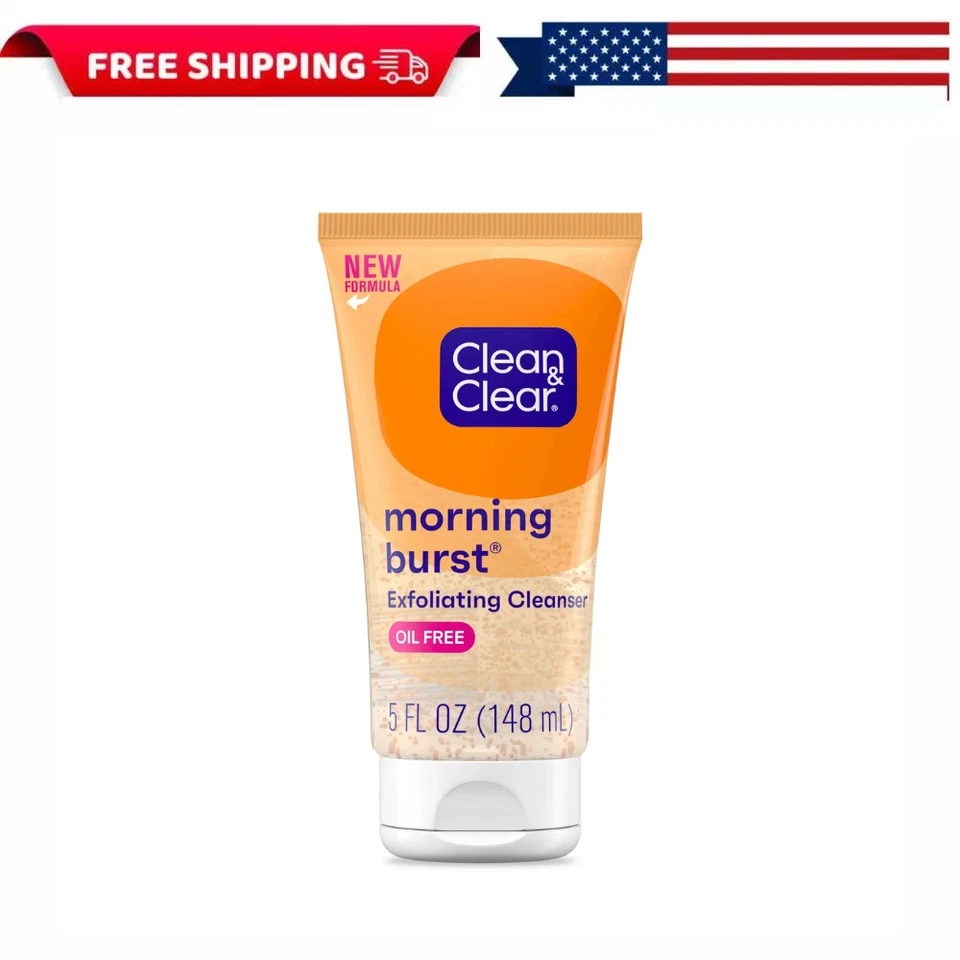 Clean & Clear Morning Burst Facial Scrub 5oz 381370016199a437