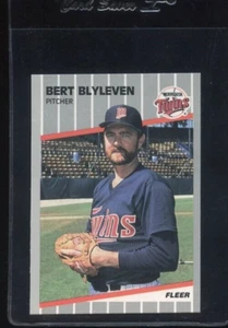 1989 Fleer Glossy #105 Bert Blyleven Hof Minnesota Twins - Bild 1 von 2