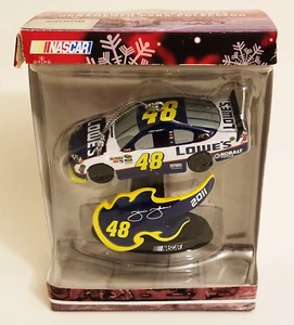 Adorno de árbol de Navidad JIMMIE JOHNSON 48 Nascar conductor coche vacaciones coleccionable - Imagen 1 de 2