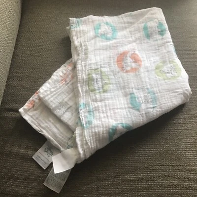 Aden + Anais Disney Baby Blanket Flying Dumbo Swaddle Soft - Imagem 1 de 4