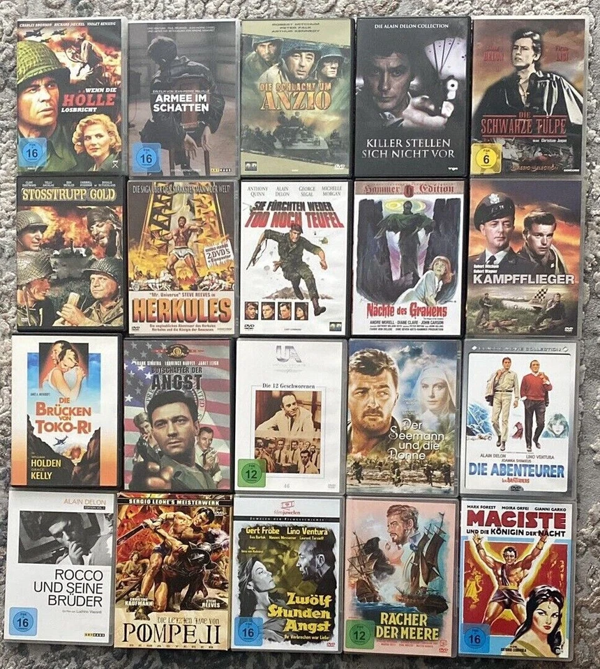Filmklassiker - Kult - Raritäten - Serien - Auswahl - Klassiker Filme - DVD - Bild 1 von 1