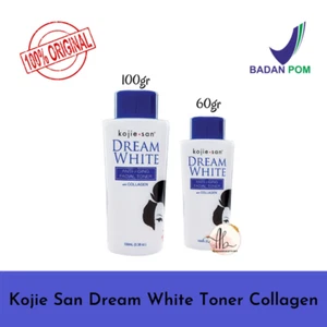 Original KOJIE SAN Dreamwhite Anti Aging Facial Toner with Collagen 60ml & 100ml - Picture 1 of 20