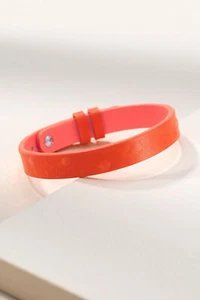 Keep Collective einzelnes Lederband (neu) STRAUSS - ORANGE/KORALLE - Bild 1 von 1