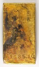 Rare Henry Hentsch 88.15oz Gold Bar - S.S. Central America Treasure