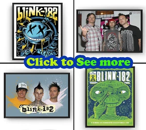 High quality poster from  blink-182, blink-182 Photo, blink-182, blink-182 fans - Picture 1 of 15