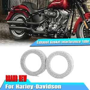 2pcs Exhaust Gasket Interference Tube For Harley Sportster XL models 04-13 05 06 - Picture 1 of 12