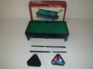 Executive Tabletop Games Pool Table Realistic Verstion 8 1/2" x 5" x 2 1/2" Fun! - Picture 1 of 11