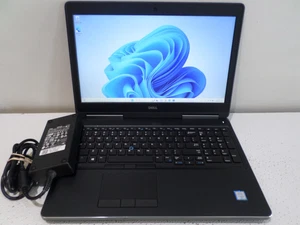 Dell Precision 7520 - Win11 Pro, 256GB SSD, 32GB RAM, NVIDIA M1200, NEW BATTERY - Picture 1 of 9