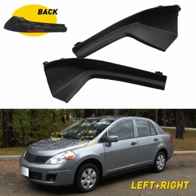 PARA NISSAN VERSA 2007-2012 + REJILLA CUBIERTA LATERAL IZQUIERDA DERECHA EXTENSIÓN EXTERIOR-AJUSTE EE. UU. Foto 1 de 4